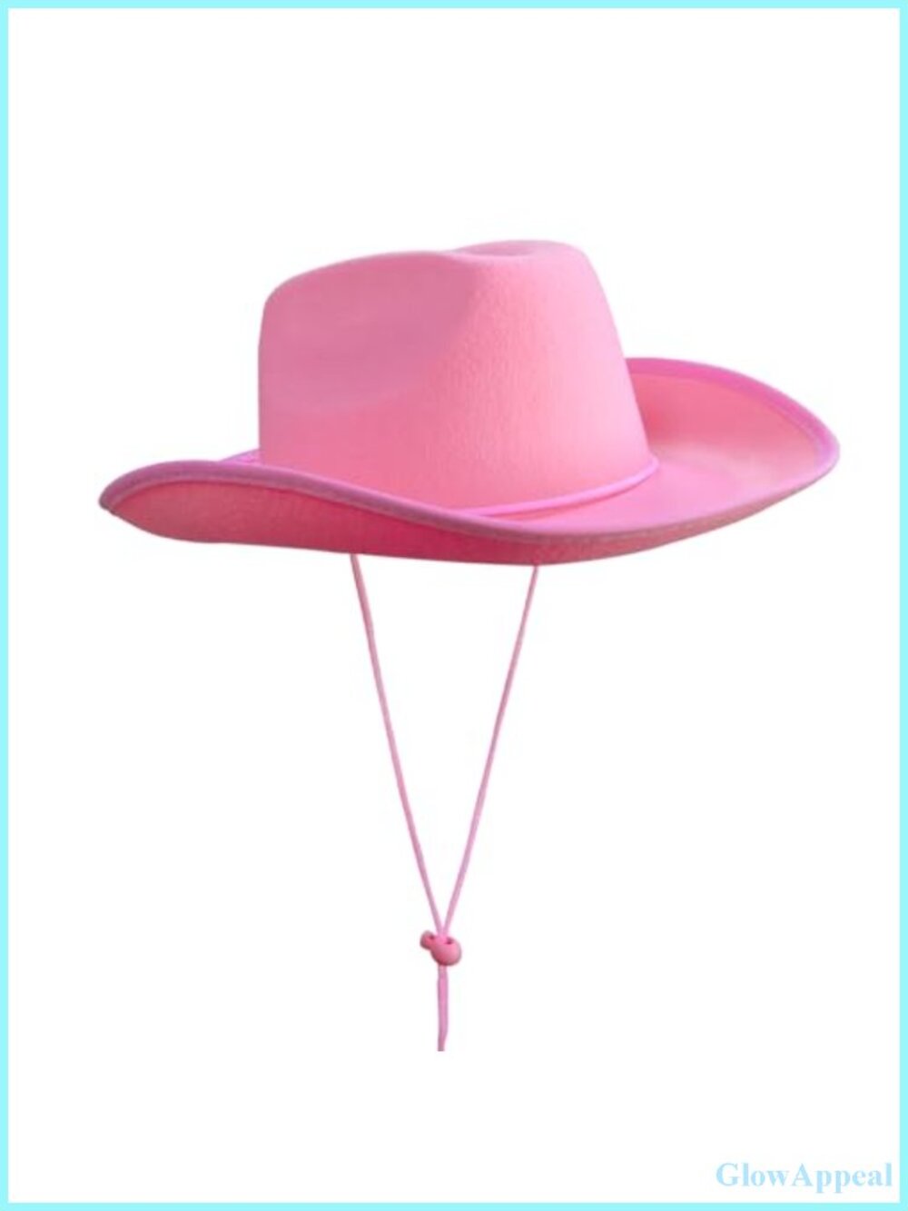 Felt Cowboy Hat Women Retro Wide Brim Western Adjustable